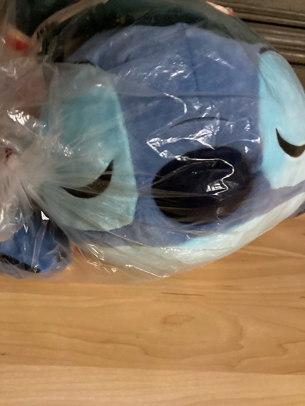 Disney Blue Plush Stitch Turtle Pillow - Picture 2 of 4